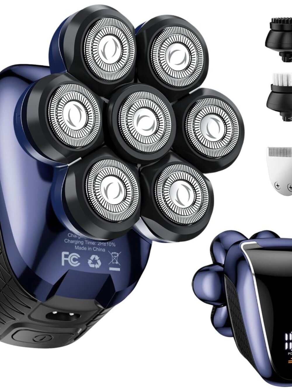 NEW Head Shavers for Bald Men 5-in-1 Razor with 7D Floating & Double